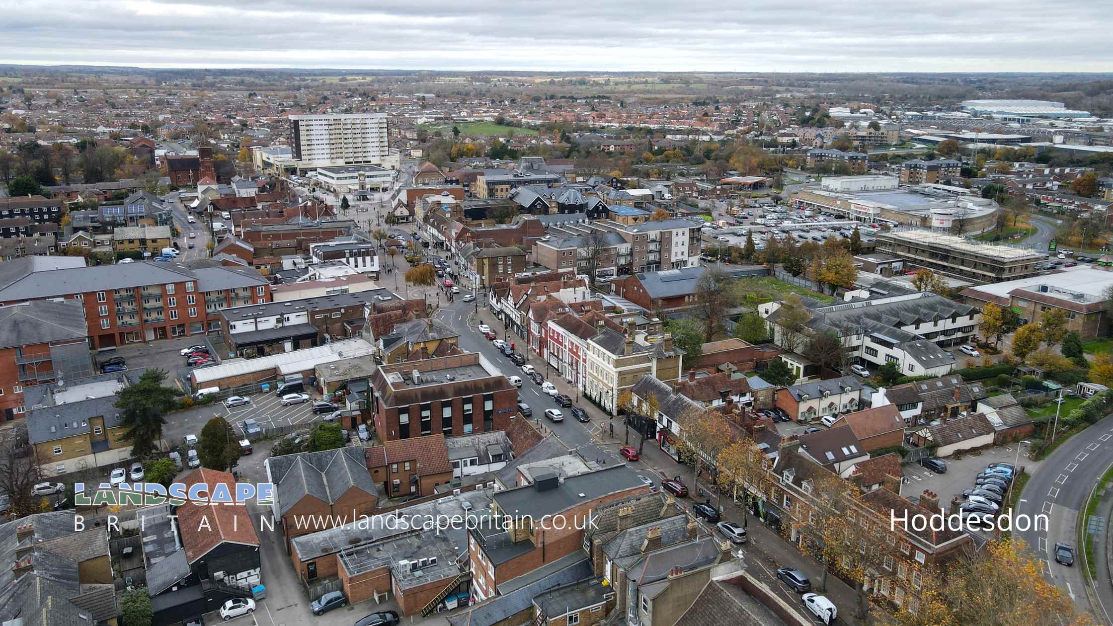 Hoddesdon in Hertfordshire