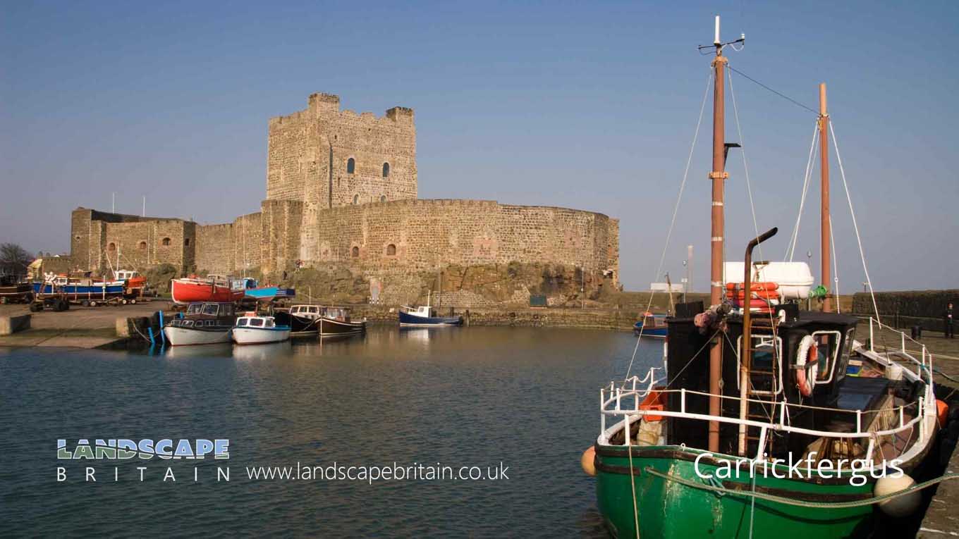 Carrickfergus in County Antrim