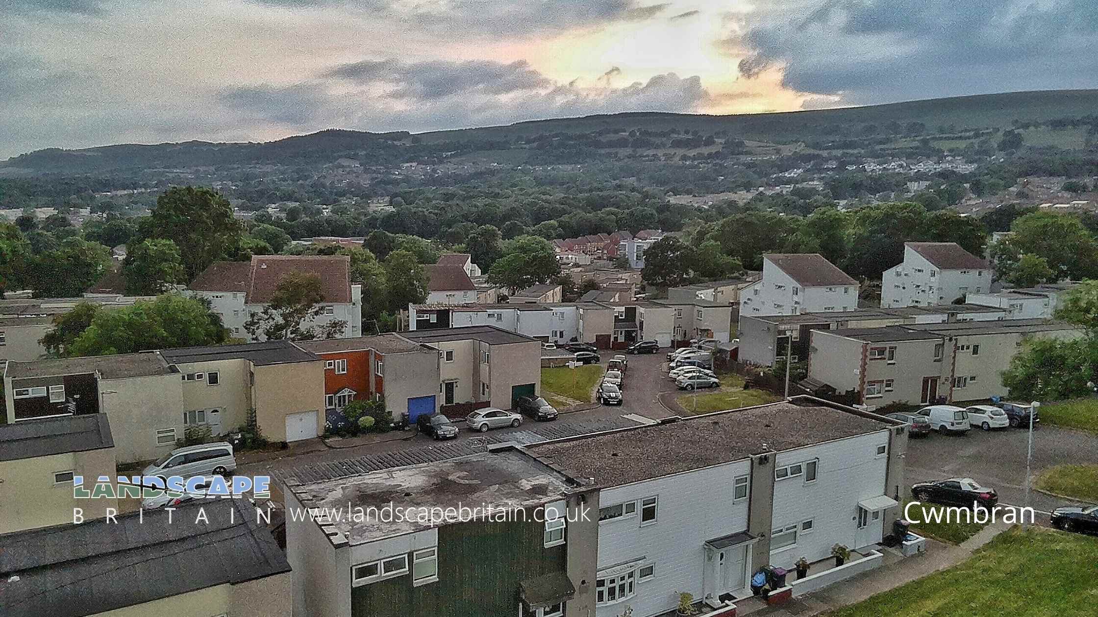 Cwmbran in Torfaen (Tor-faen)