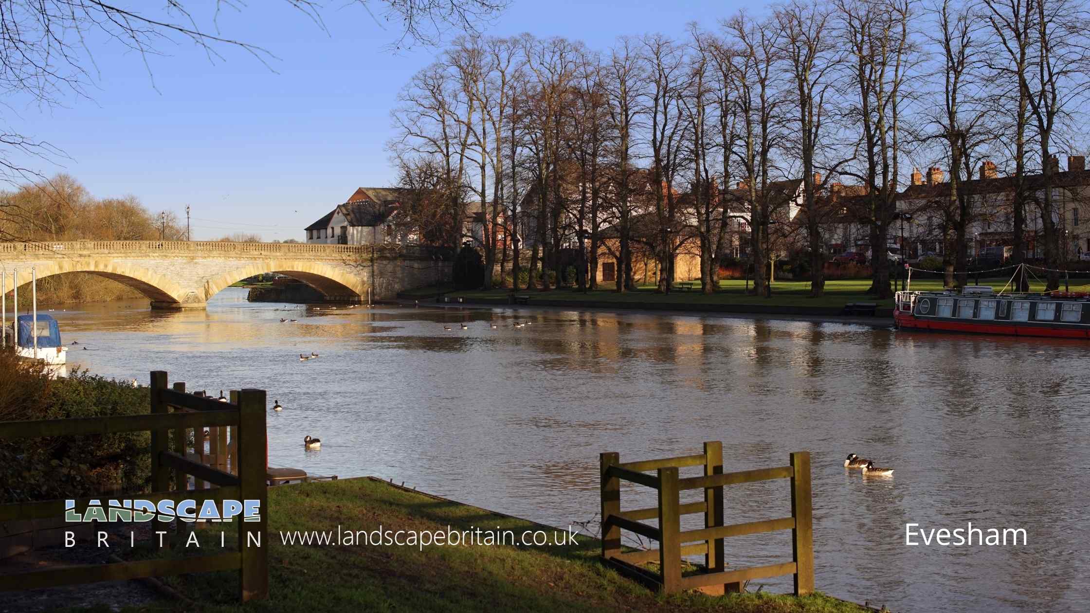 Evesham in Worcestershire Evesham in Worcestershire