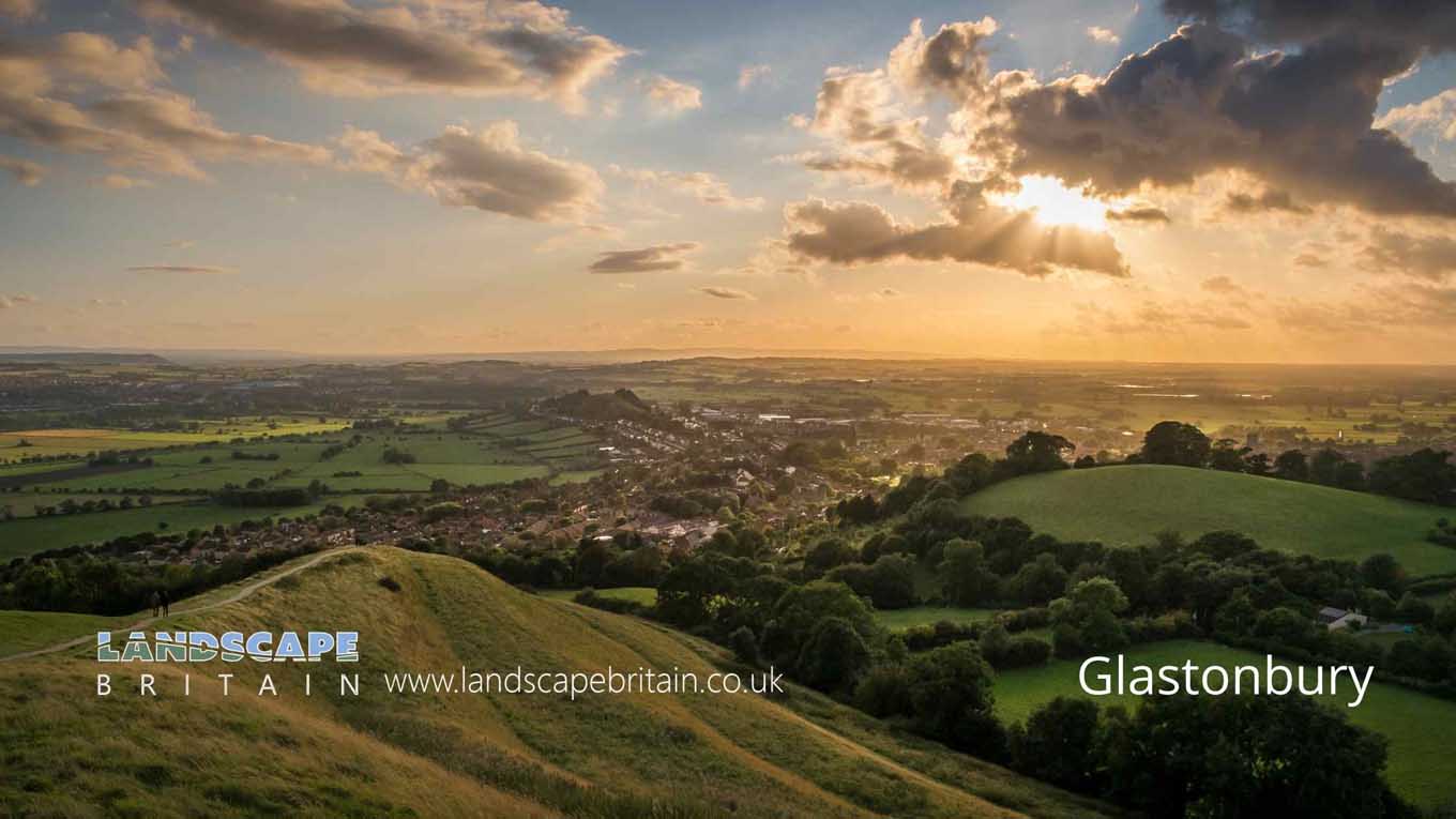 Glastonbury in Somerset
