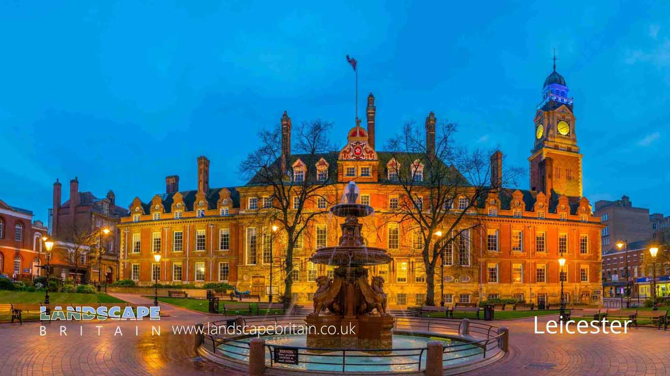 Leicester in Leicestershire