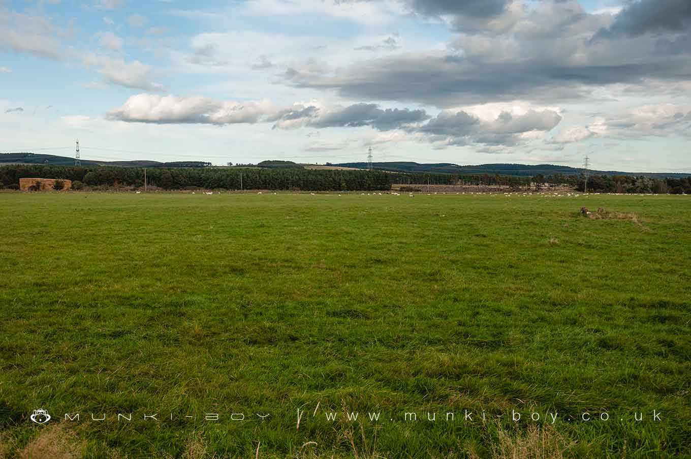 Milfield in Northumberland