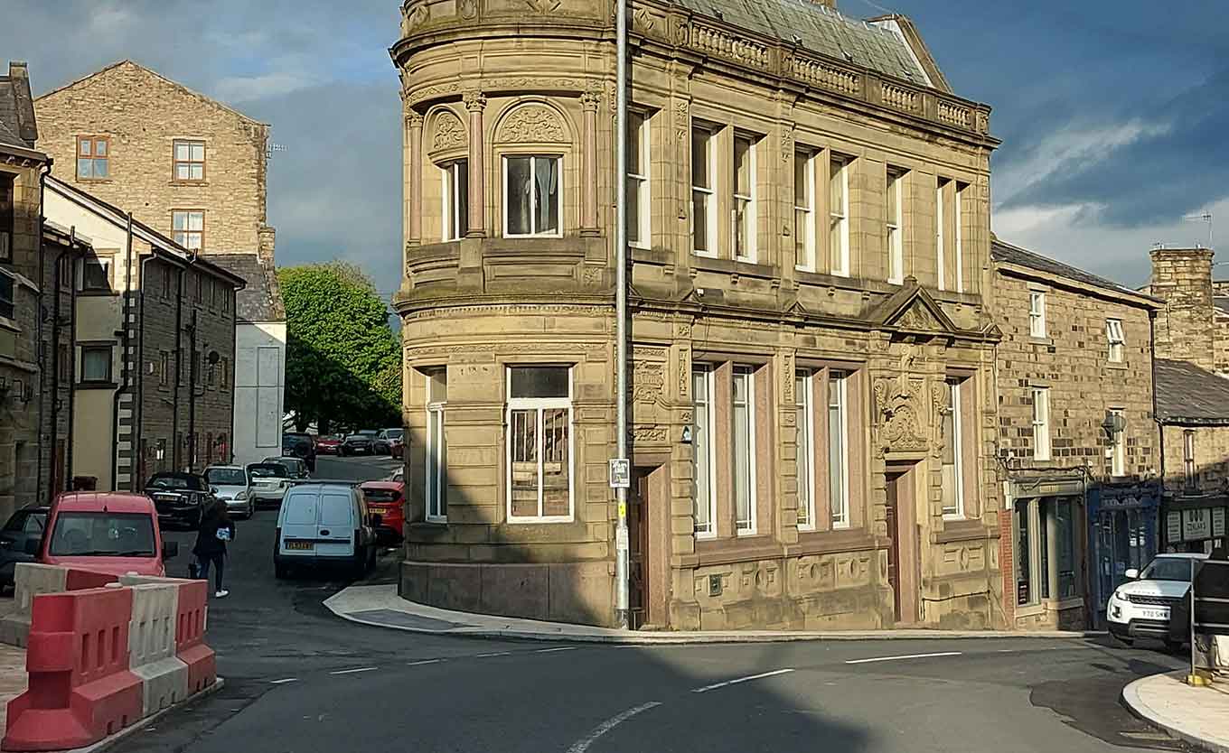 Padiham in Lancashire
