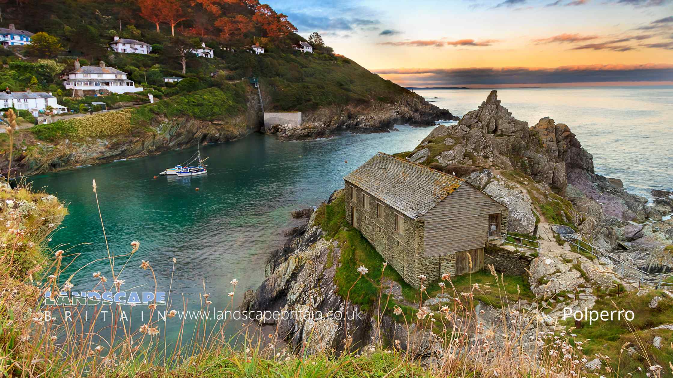Polperro in Cornwall Polperro in Cornwall