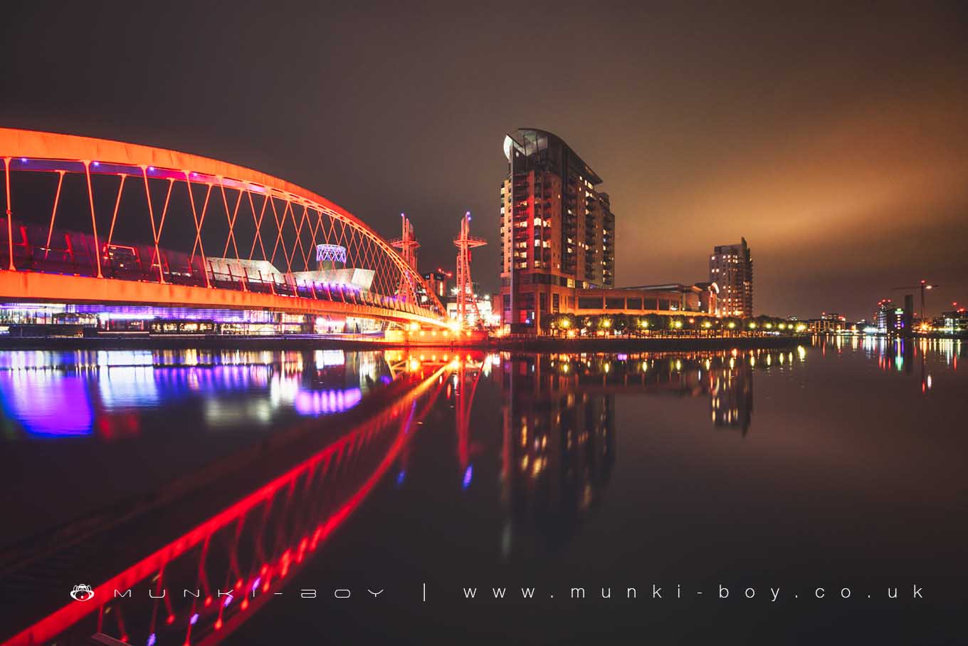Salford Quays in Greater Manchester