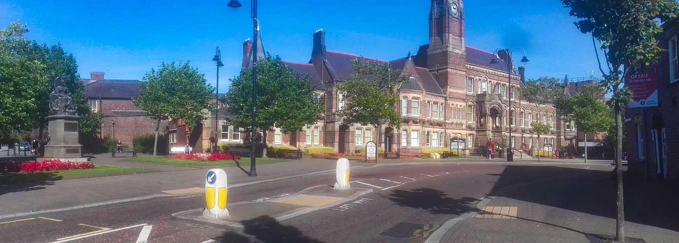 St Helens in Merseyside