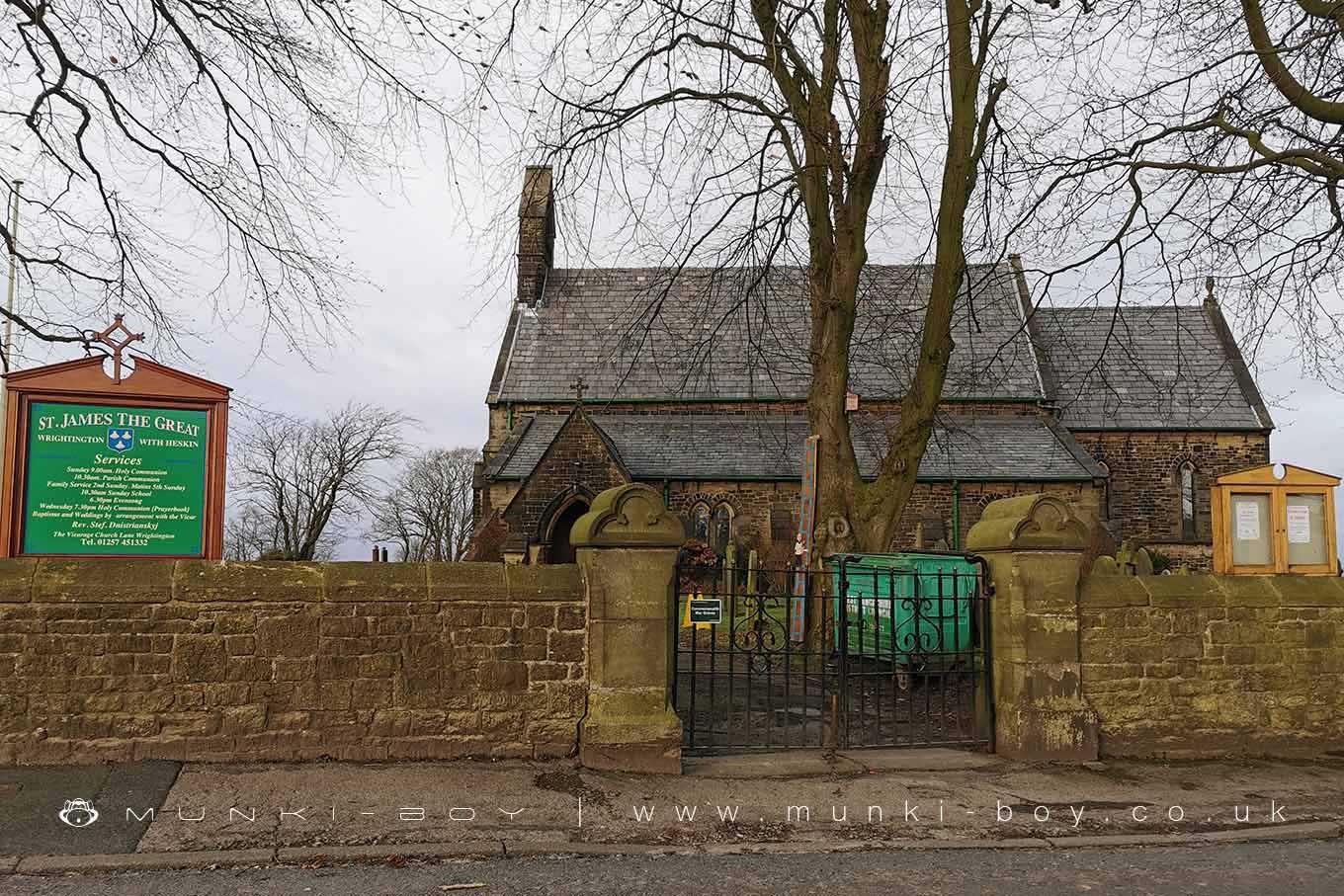 Wrightington in Lancashire