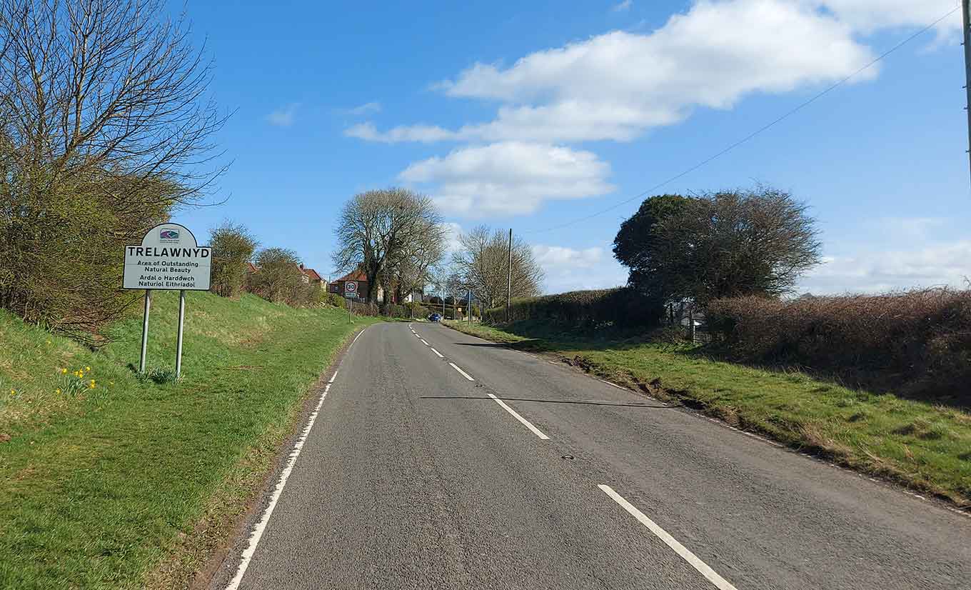 Trelawnyd in Denbighshire (Sir Ddinbych) Trelawnyd in Denbighshire (Sir Ddinbych)